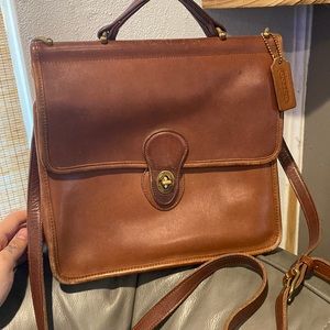Vintage Willis coach bag